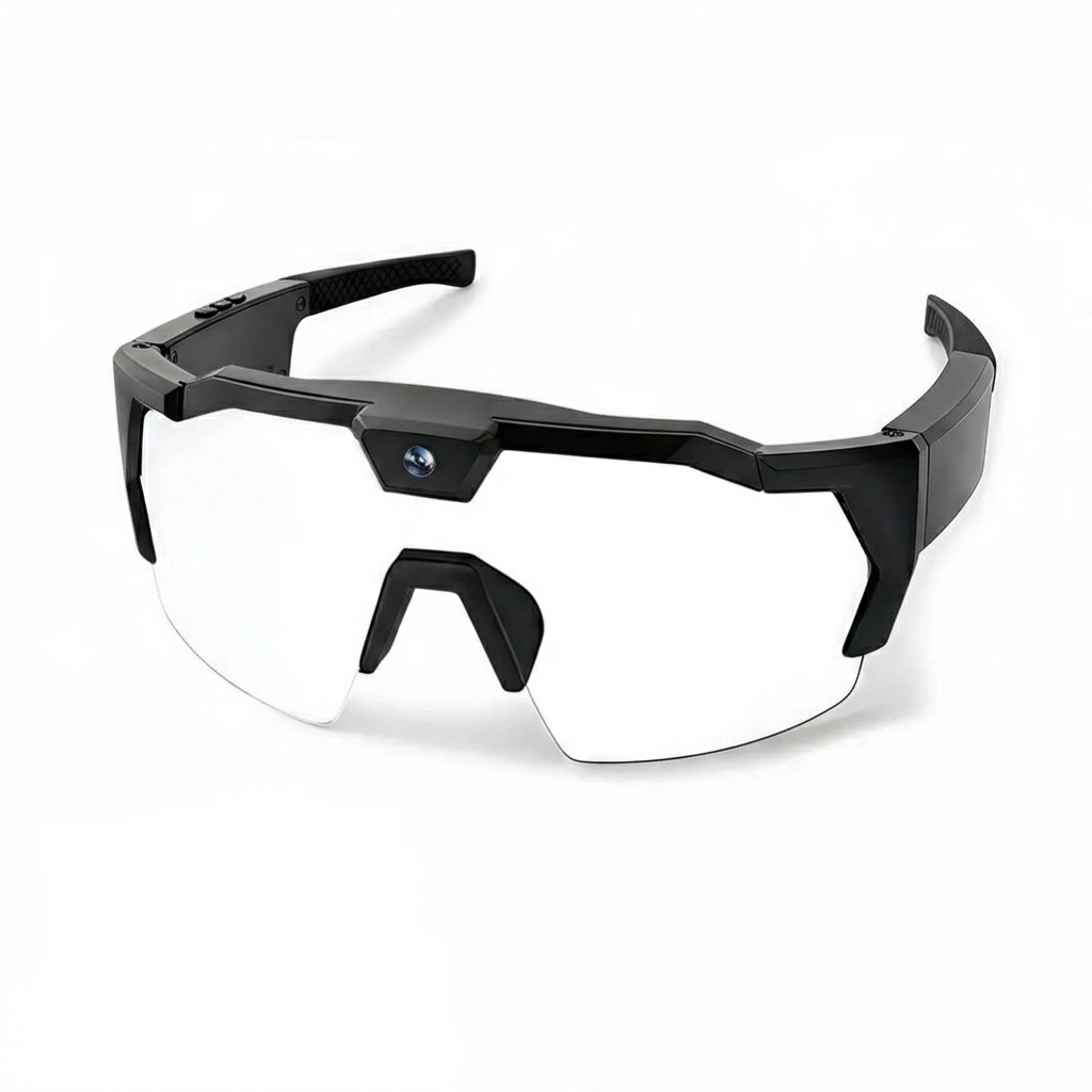 Glasses Action Camera - Black Transparent