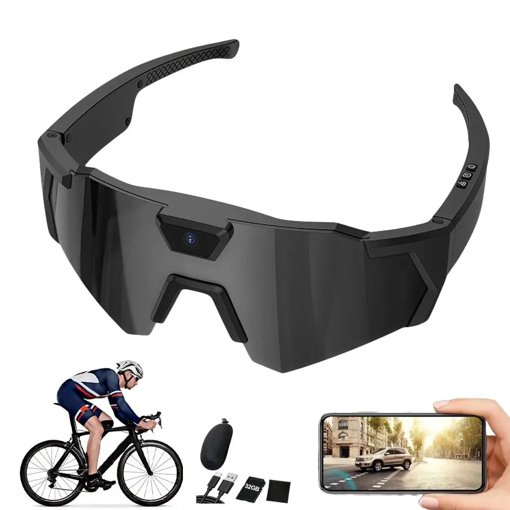 Glasses Action Camera - Black